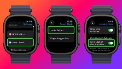 Live Activities Taking Over Your Apple Watch? Here’s the Fix – MacRumors